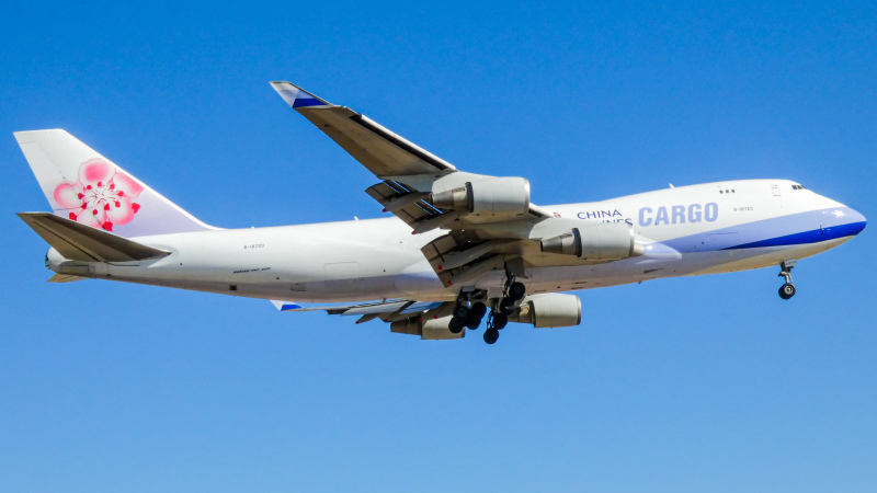 Photo of B-18720 - China Airlines Cargo Boeing 747-400F at DFW on AeroXplorer Aviation Database