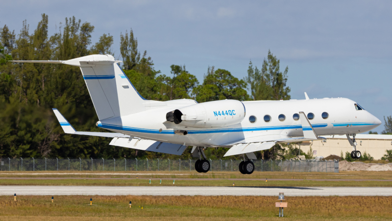 Photo of N444QC - PRIVATE Gulfstream IV at APF on AeroXplorer Aviation Database