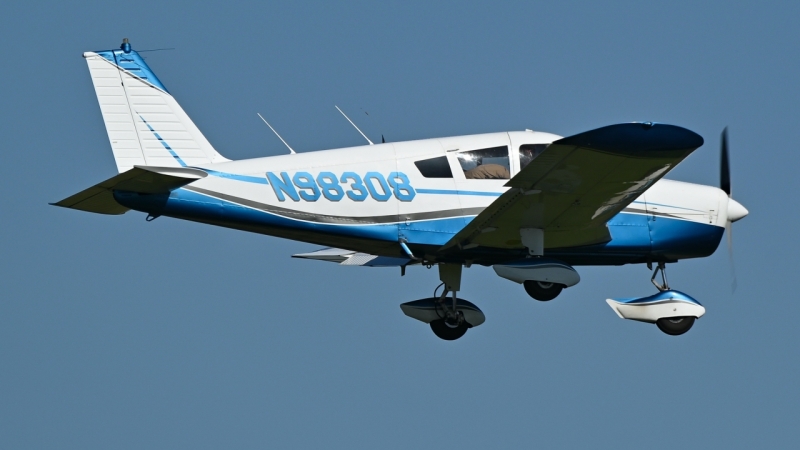 Photo of N98308 - PRIVATE Piper PA-28 at OUN on AeroXplorer Aviation Database