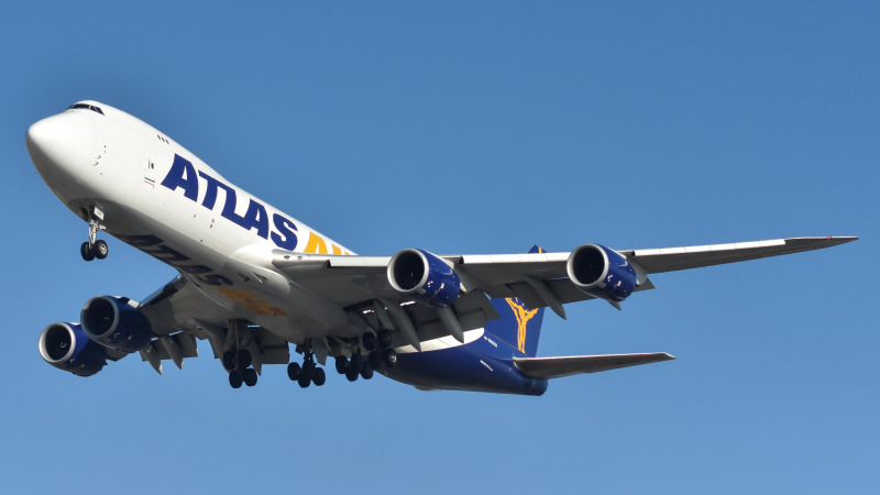 Photo of N850GT - Atlas Air Boeing 747-8F at ORD on AeroXplorer Aviation Database