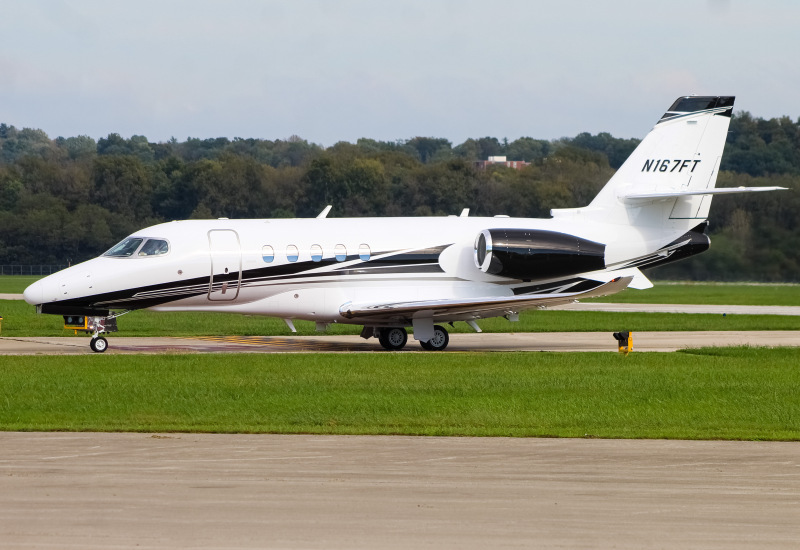 Photo of N167FT - PRIVATE Cessna Citation 680A Latitude at LUK on AeroXplorer Aviation Database