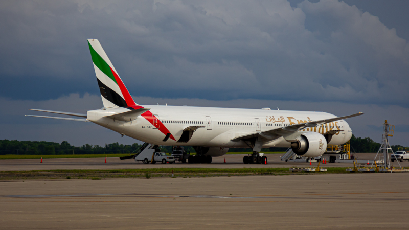 Photo of A6-EGT - Emirates Boeing 777-300ER at LCK on AeroXplorer Aviation Database