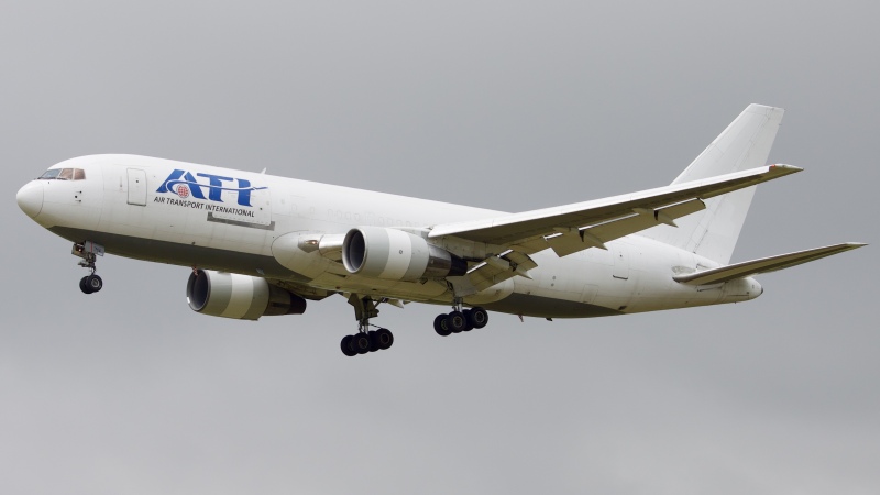 Photo of N714AX - Air Transport International Boeing 767-200F at IAH on AeroXplorer Aviation Database