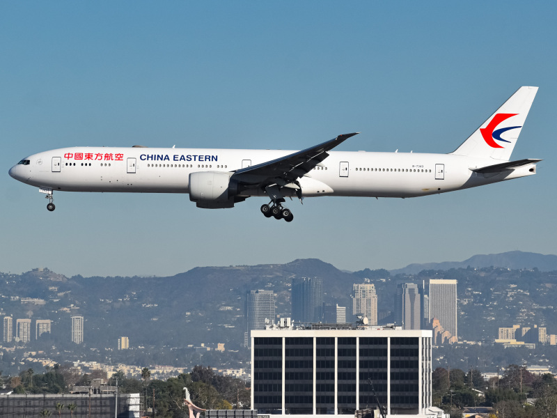 Photo of B-7343 - China Eastern Airlines Boeing 777 at KLAX on AeroXplorer Aviation Database