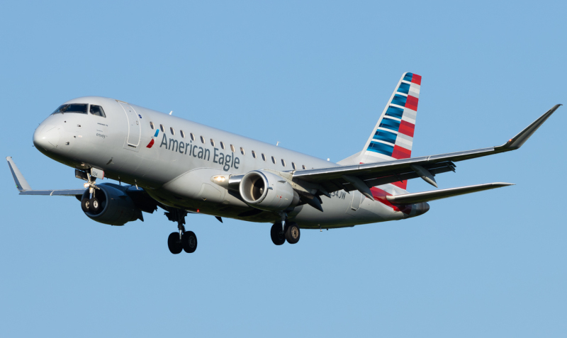 Photo of N763CC - American Eagle Embraer E175 at PIT on AeroXplorer Aviation Database