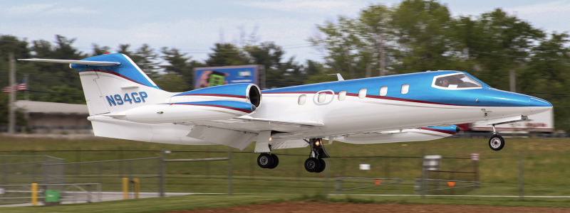 Photo of N94GP  - PRIVATE Learjet 35 at THV on AeroXplorer Aviation Database
