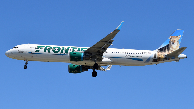 Photo of N715FR - Frontier Airlines Airbus A321-200 at DTW on AeroXplorer Aviation Database