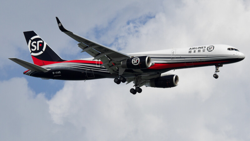 Photo of B-1145 - SF Airlines Boeing 757-200 at SIN on AeroXplorer Aviation Database