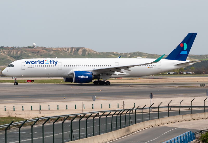 Photo of EC-NOI - World2Fly Airbus A350-900 at MAD on AeroXplorer Aviation Database