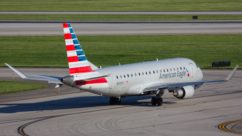 Photo of N443YX - American Eagle Embraer E175 at CMH on AeroXplorer Aviation Database