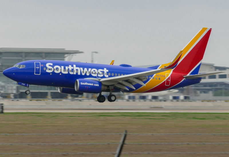 Photo of N7735A - Southwest Airlines Boeing 737-700 at AUS on AeroXplorer Aviation Database