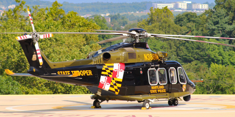 Photo of N388MD - Maryland State Police Agusta AW139 at THV on AeroXplorer Aviation Database