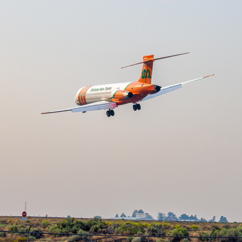 Photo of N292EA - Erickson Aero Tanker McDonnell Douglas MD-87 at RDM on AeroXplorer Aviation Database