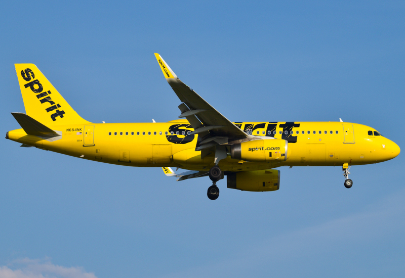Photo of N654NK - Spirit Airlines Airbus A320 at RDU on AeroXplorer Aviation Database
