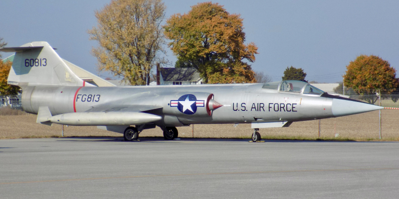 Photo of 56-0813 - USAF - United States Air Force Lockheed F-104 Starfighter at ESN on AeroXplorer Aviation Database
