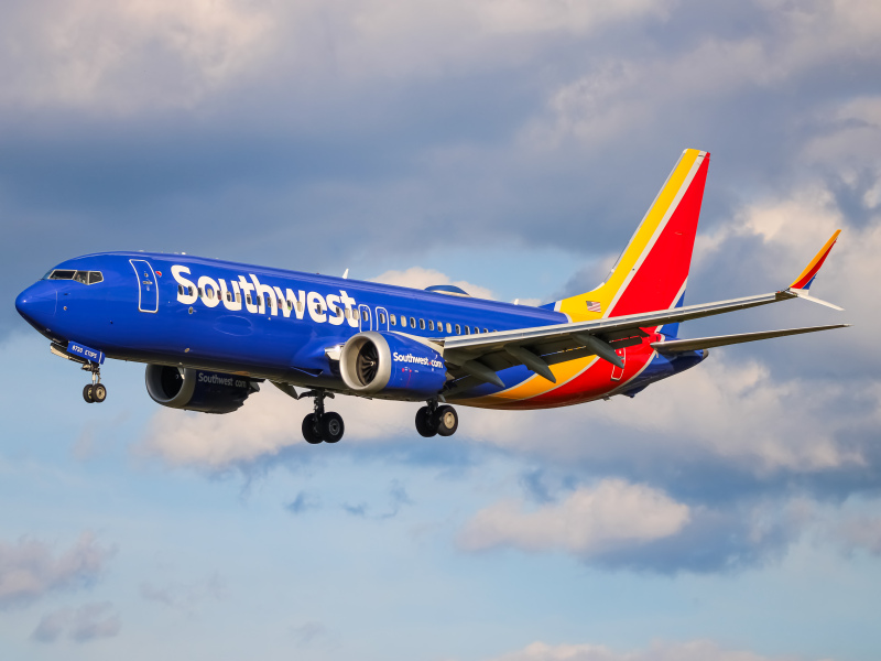 Photo of N8730Q - Southwest Airlines Boeing 737 MAX 8 at BWI on AeroXplorer Aviation Database
