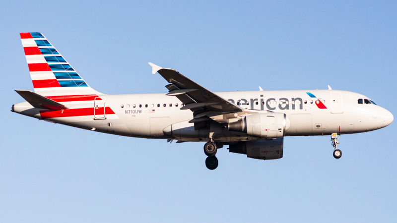 Photo of N710UW - American Airlines Airbus A319 at TPA on AeroXplorer Aviation Database