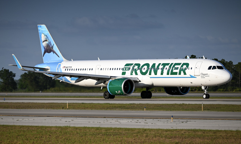 Photo of N607FR - Frontier Airlines Airbus A321NEO at MCO on AeroXplorer Aviation Database