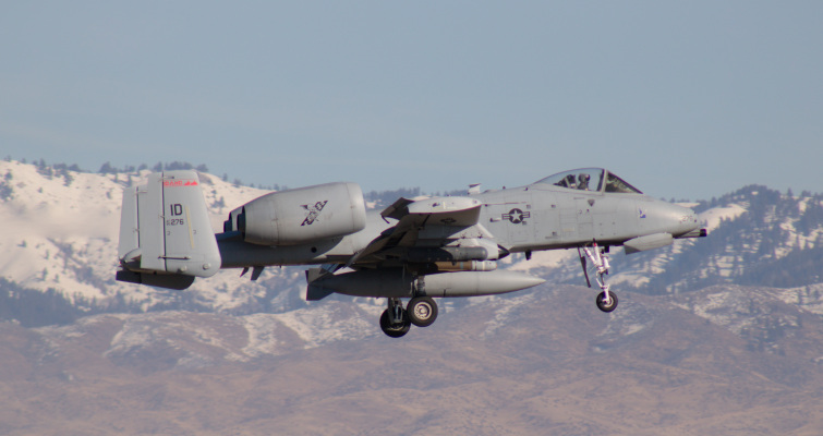 Photo of 80-0276 - USAF - United States Air Force Fairchild A-10 Thunderbolt at BOI on AeroXplorer Aviation Database