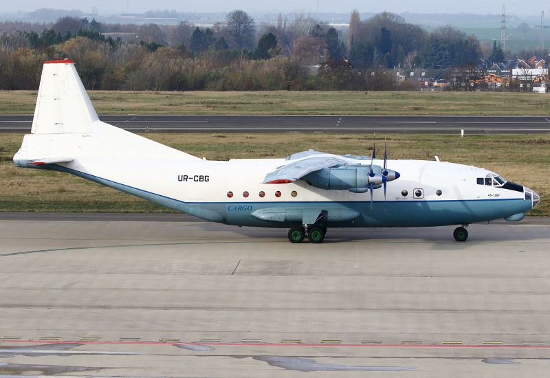 Photo of UR-CBG - Cavok Air Antonov AN-12 at lgg on AeroXplorer Aviation Database
