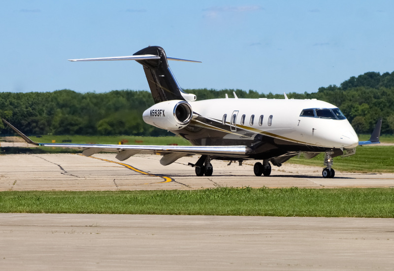 Photo of N593FX - FlexJet Bombardier Challenger 350  at LUK on AeroXplorer Aviation Database