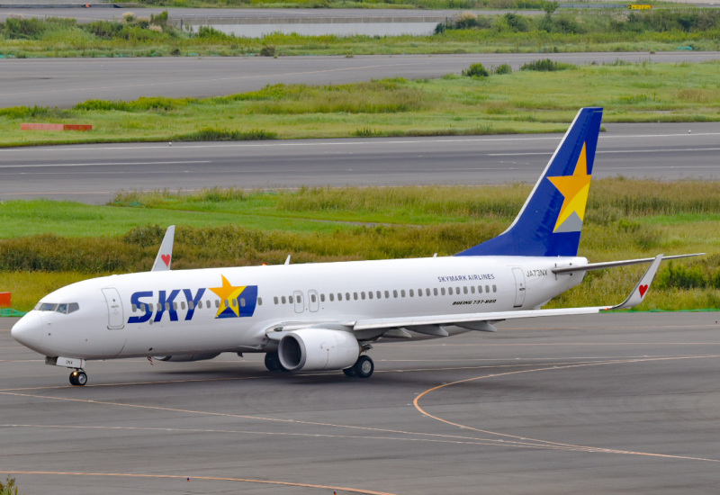 Photo of JA73NX - Skymark Airlines  Boeing 737-800 at HND on AeroXplorer Aviation Database