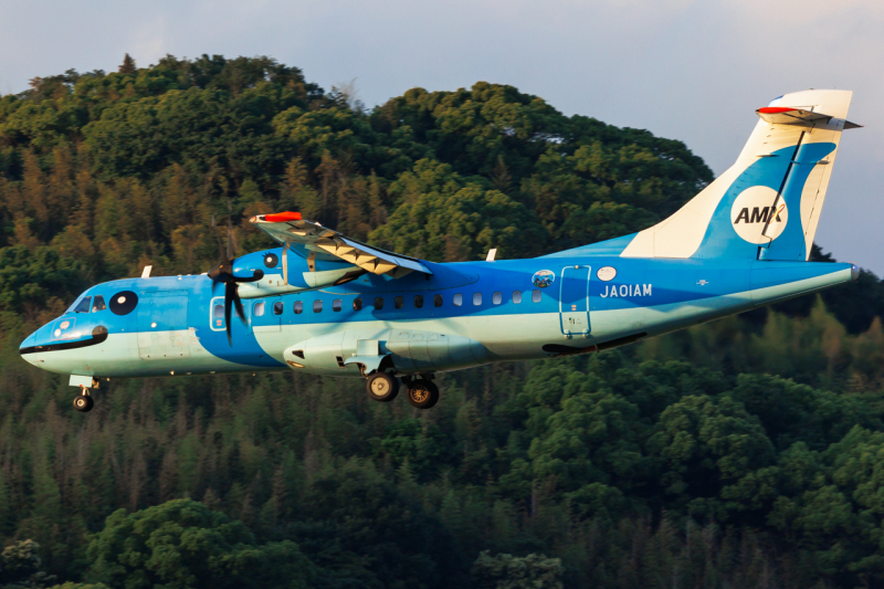 Photo of JA01AM - Amakusa Airlines ATR 42-600 at FUK on AeroXplorer Aviation Database