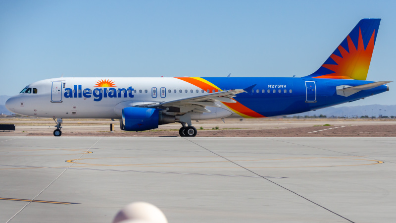Photo of N275NV - Allegiant Air Airbus A320 at IWA on AeroXplorer Aviation Database