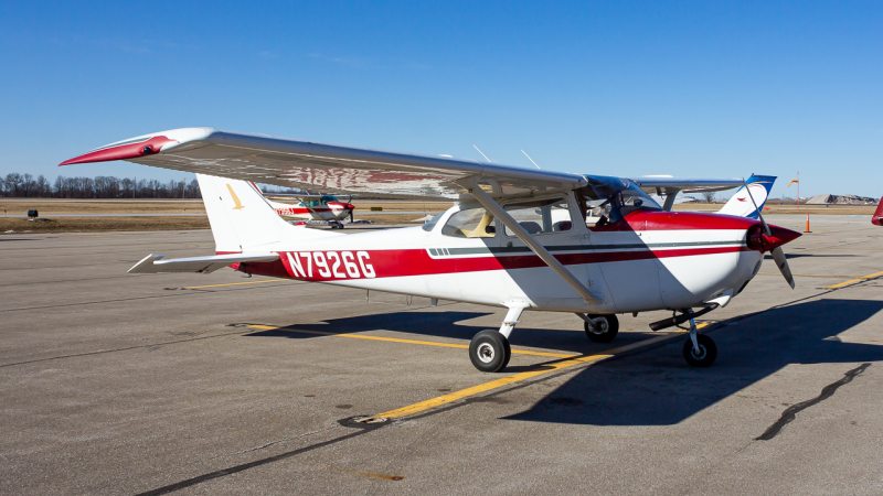 Photo of N7926G - PRIVATE Cessna 172 at DLZ on AeroXplorer Aviation Database