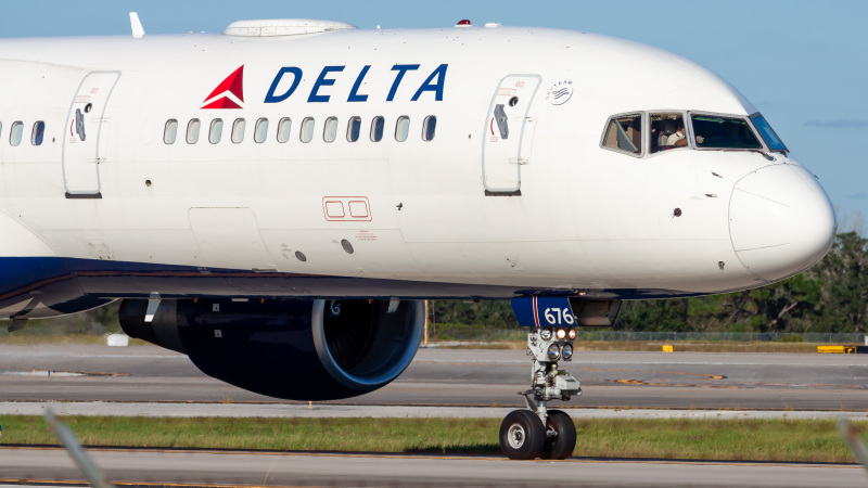 Photo of N676DN - Delta Airlines Boeing 757-200 at MCO on AeroXplorer Aviation Database