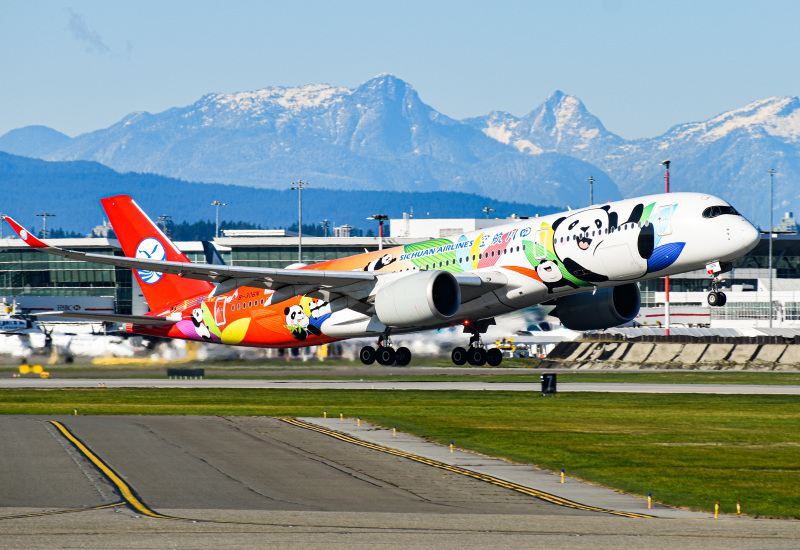 Photo of B-306N - Sichuan Airlines Airbus A350-900 at YVR on AeroXplorer Aviation Database