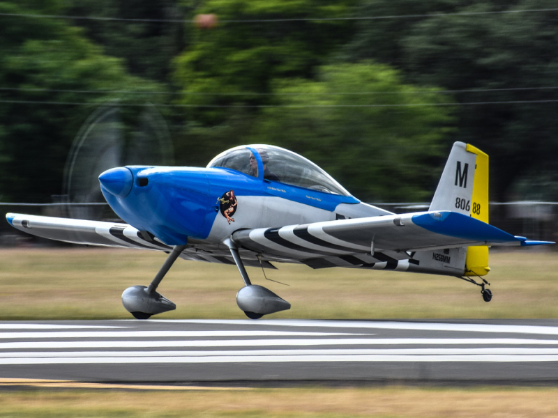 Photo of N256MM - PRIVATE RV-8 at SSF on AeroXplorer Aviation Database