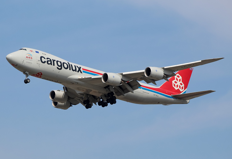 Photo of LX-VCJ - CargoLux Boeing 747-8F at ORD on AeroXplorer Aviation Database