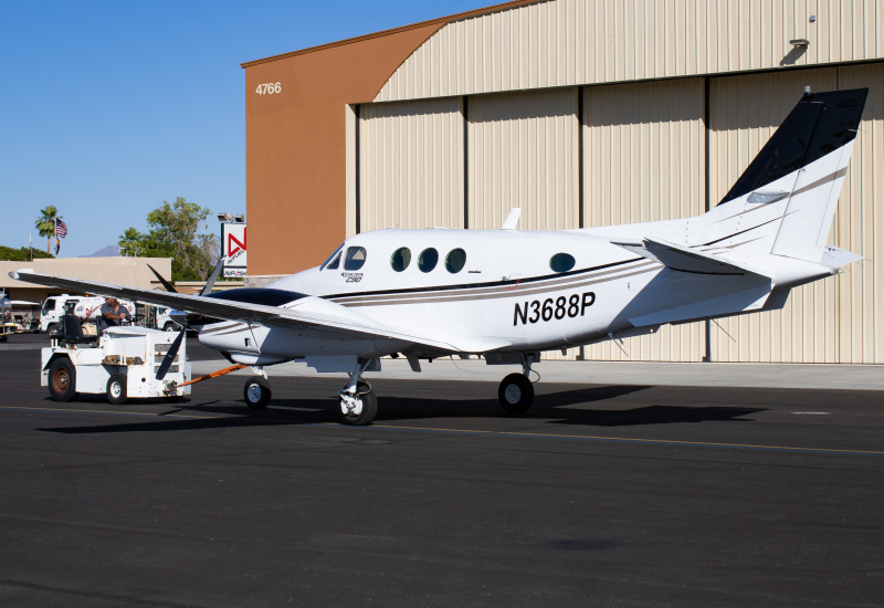 Photo of N3688P - PRIVATE Beech C90 King Air  at MSC on AeroXplorer Aviation Database