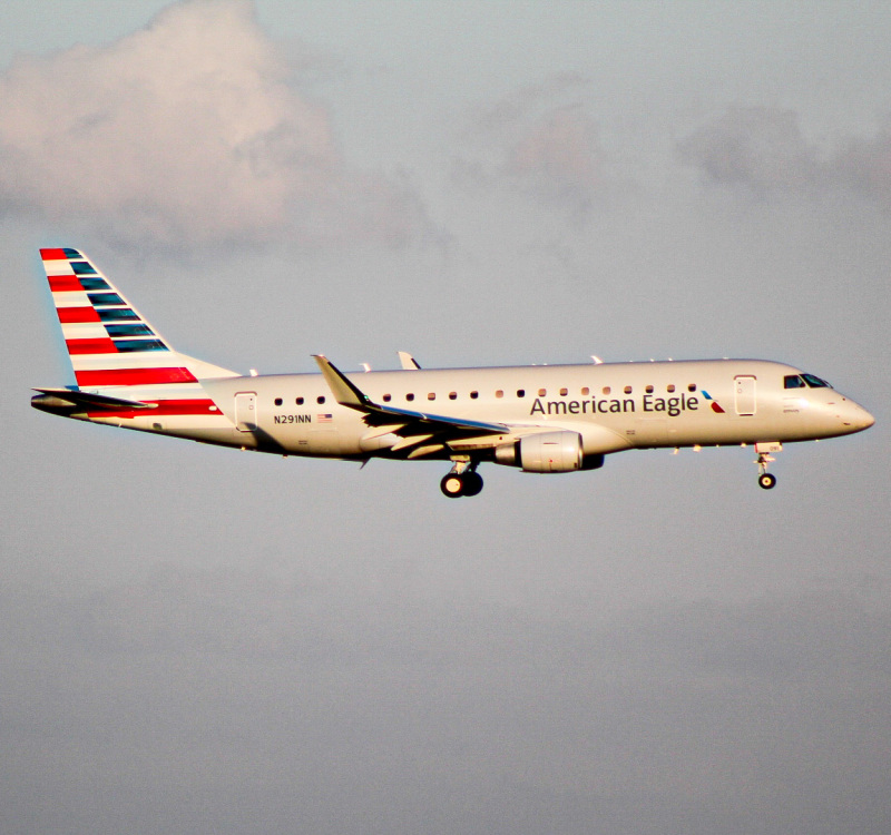 Photo of N291NN - American Eagle Embraer E175 at DFW on AeroXplorer Aviation Database