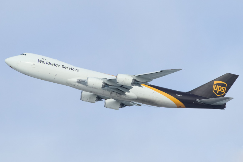 Photo of N606UP - United Parcel Service Boeing 747-8F at PHL on AeroXplorer Aviation Database