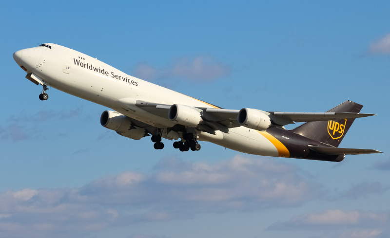 Photo of N606UP - United Parcel Service Boeing 747-8F at SDF on AeroXplorer Aviation Database