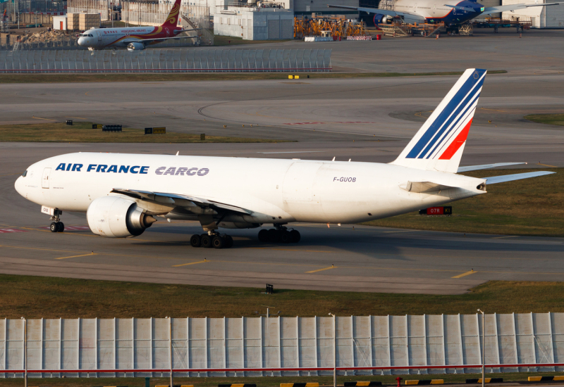 Photo of F-GUOB - Air France Cargo Boeing 777-F at HKG on AeroXplorer Aviation Database