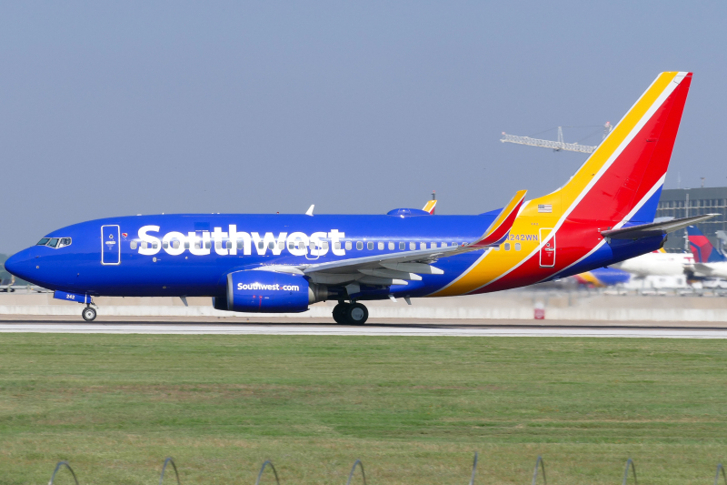 Photo of N242WN - Southwest Airlines Boeing 737-700 at AUS on AeroXplorer Aviation Database