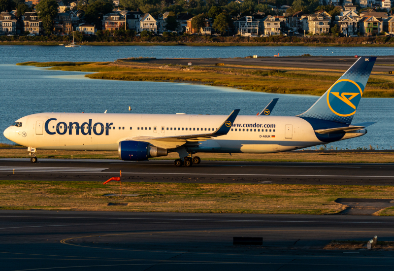 Photo of D-ABUK - Condor Boeing 767-300ER at BOS on AeroXplorer Aviation Database