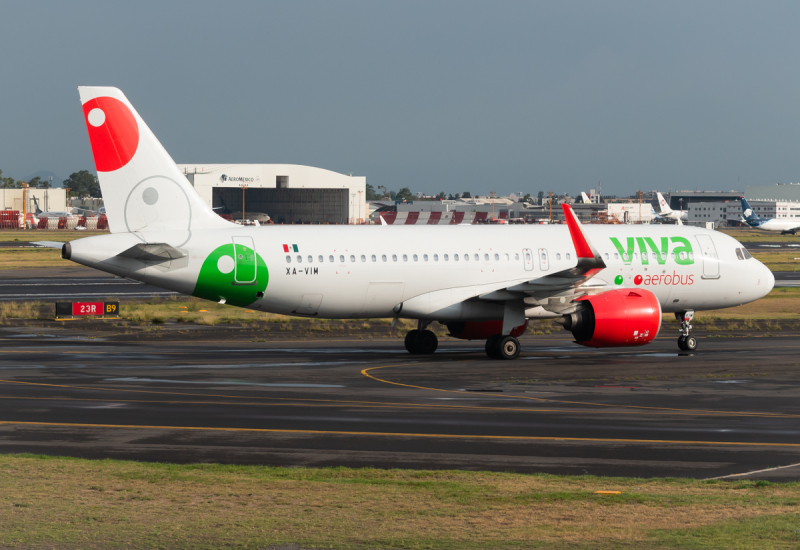 Photo of XA-VIM - Viva Aerobus Airbus A320NEO at MEX on AeroXplorer Aviation Database
