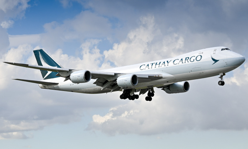 Photo of B-LJN - Cathay Pacific Cargo Boeing 747-8F at MIA on AeroXplorer Aviation Database