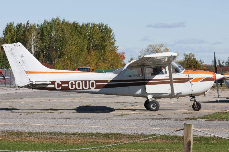 Photo of C-GQUO - Rockcliffe Flying Club Cessna 172 at YRO on AeroXplorer Aviation Database