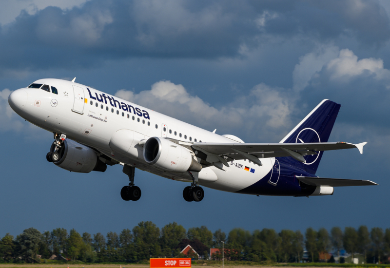 Photo of D-AIBK - Lufthansa CityLine Airbus A319 at AMS on AeroXplorer Aviation Database