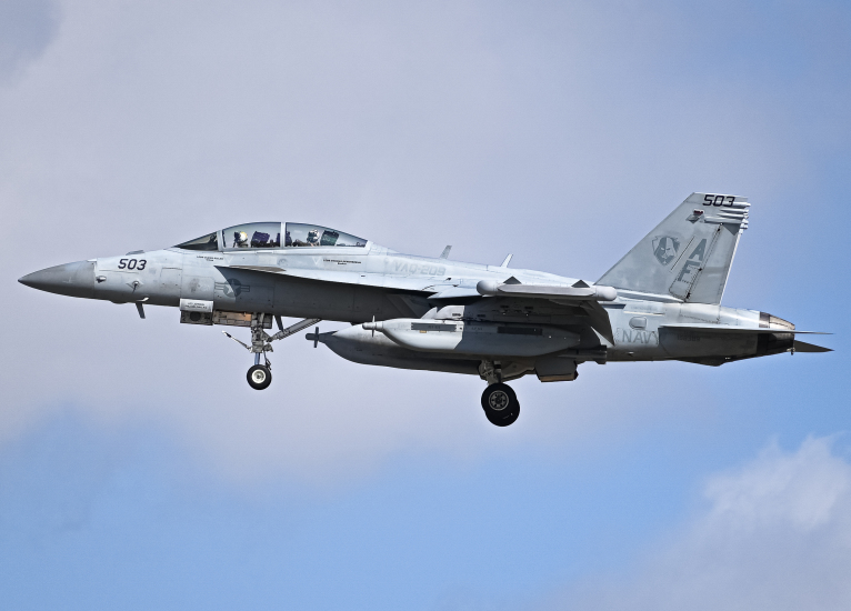 Photo of 168839 - USN - United States Navy Boeing EA-18G Growler at NZY on AeroXplorer Aviation Database