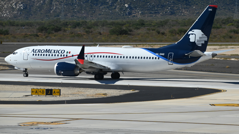 Photo of XA-DAQ - Aeromexico Boeing 737 MAX 8 at SJD on AeroXplorer Aviation Database