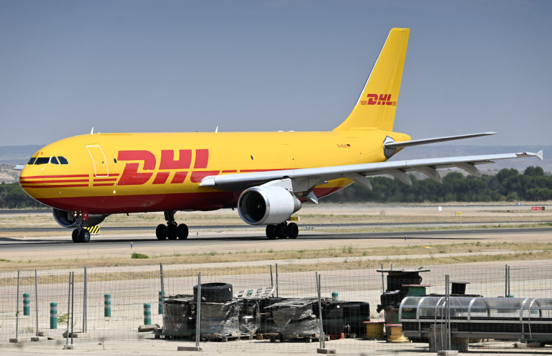 Photo of D-AEAK - DHL Airbus A300F-600 at MAD on AeroXplorer Aviation Database