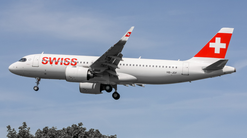 Photo of HB-JDF - Swiss International Air Lines Airbus A320NEO at LHR on AeroXplorer Aviation Database