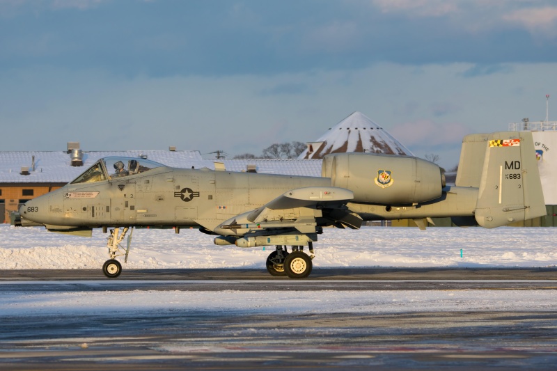 Photo of 78-0683 - USAF - United States Air Force Fairchild A-10 Thunderbolt at MTN on AeroXplorer Aviation Database