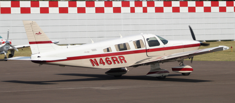 Photo of N46RR - PRIVATE Piper 32 Saratoga  at THV on AeroXplorer Aviation Database